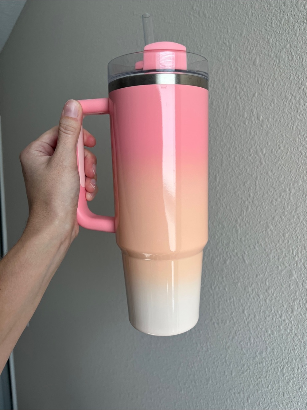 Stanley Quencher Pink Sunset Mesa 30 oz  - Read Description - Picture 3 of 6